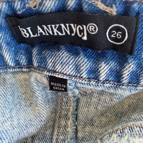 BLANKNYC RODEO DRIVE DENIM SKIRT Size 26 - Picture 7 of 10